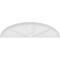 Ekena Millwork Elliptical 4 Spoke Architectural Grade PVC Pediment, 70"W x 18-1/2"H x 2"P PEDPS070X185ELL04 - alternate 2